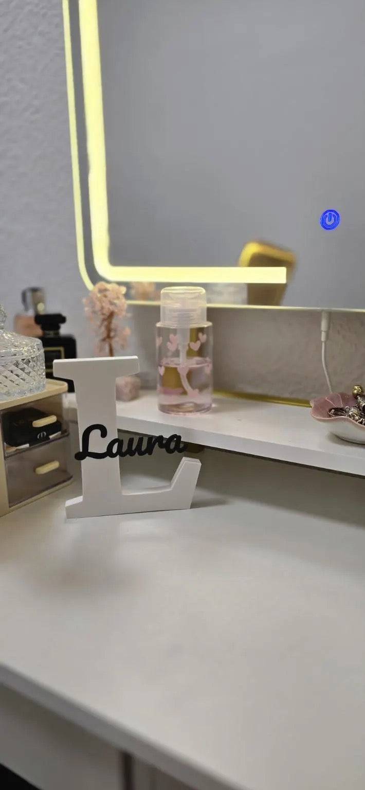 Personalized 3D Printed Letter with Custom Name | Individual Name Decor | Gift for Nursery, Baby Room & Vanity