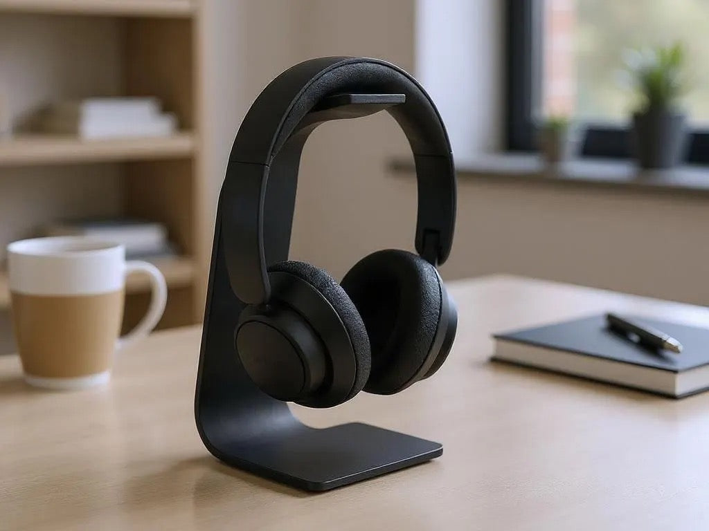 Minimalist Headphone Stand – Stable Headphone Holder from a 3D Printer | Gaming Accessories