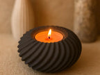 Tealight Holder, Stylish Candle Holder for Large Tealights up to 58 mm, Minimalist Decor, Gift Idea, Home Decor, Romantic, Safe